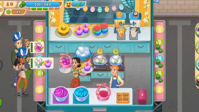 Cooking Diary Фургончик 11-15 уровень 1/4 (пасха) смотреть онлайн
