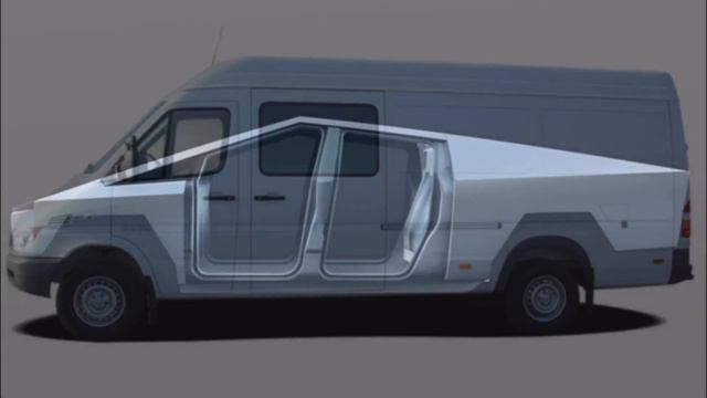 CYBERTRUCK BUILD DIY Transforming a T1N Mercedes Sprinter into a Tesla CyberTruck смотреть онлайн