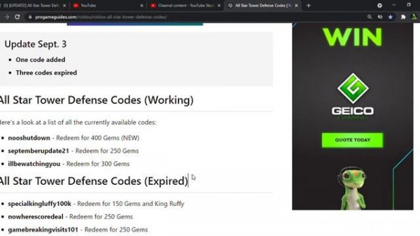 All Star Tower Defense Codes Roblox September 2021 Gems, Gold, and EXP