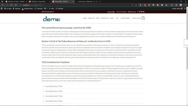 14 Privacy Policy Page, Terms & Condition Page || Flatsome Theme смотреть онлайн