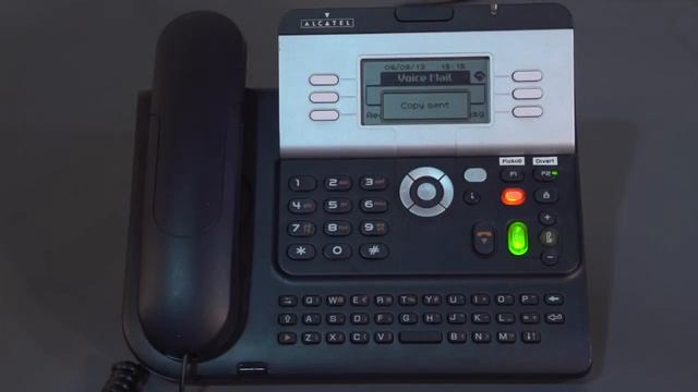 Alcatel Lucent 4029 Retrieving A Voicemail