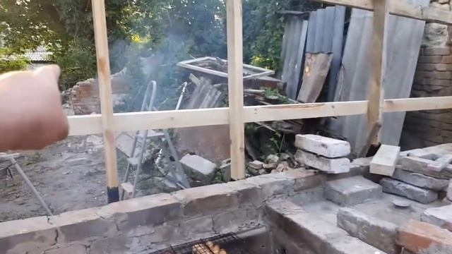 Строю беседку барбекю , купил материалы на каркас и крышу смотреть онлайн