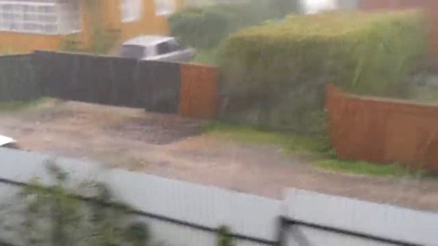 Мощный град 08.07.2013. Одинцовский район. смотреть онлайн