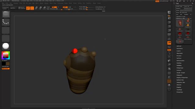 [ZBrush] Создание персонажа (04) смотреть онлайн