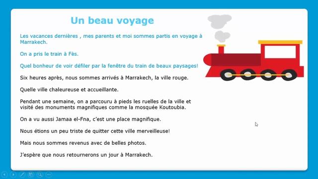 Lecture : Un beau voyage Oasis des mots 3AEP смотреть онлайн