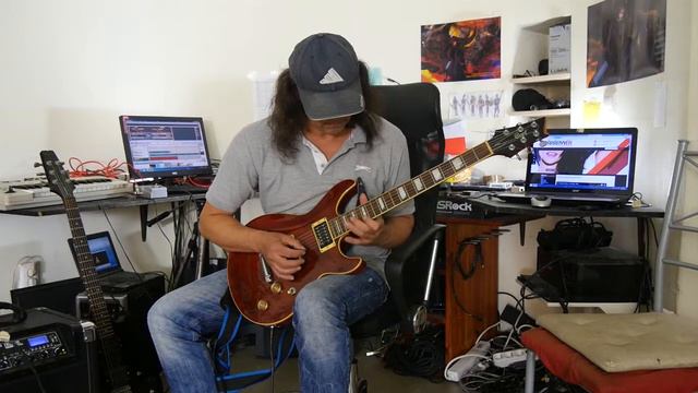Baranyi Károly - Cort M600 guitar, Zoom MS-50G multieffekt pedal смотреть онлайн