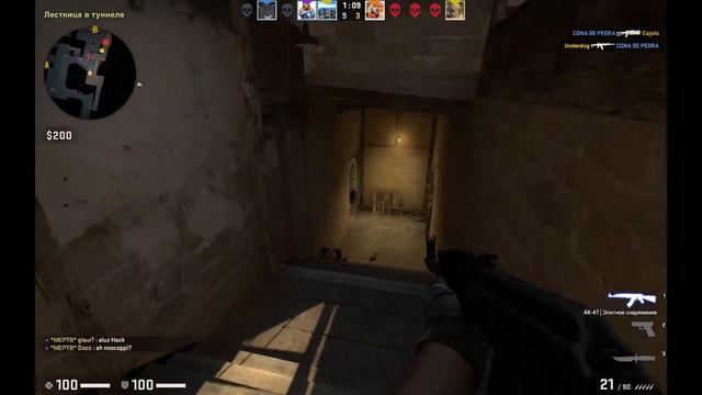 CS:GO ММ. 34 кила. Получил медаль за службу в 2019. смотреть онлайн