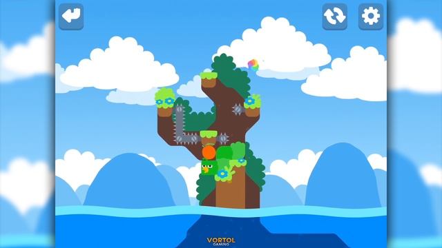 Snakebird - Level 4