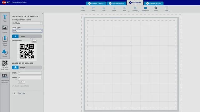How to Create & Add QR and Barcodes with Avery Products смотреть онлайн