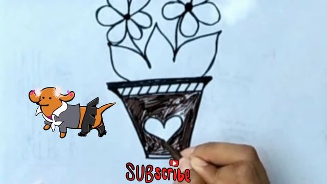 How To Draw Flowers/как рисовать цветы/POP IT дизайны/Поп гүлдүн сүрөтүн тартыңыз смотреть онлайн