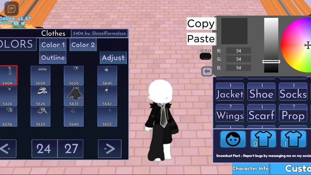 • Outfit Ideas (pt 2) • / Gacha Online Tutorial / Roblox / (all Outfits Is Free To Use)
