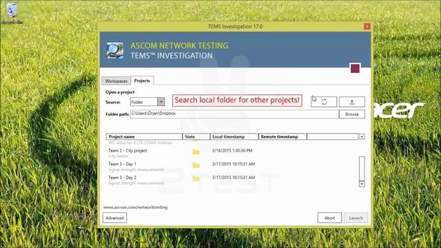 Новый функциональный интерфейс аппаратно–программного комплекса TEMS Investigation 17.0 смотреть онлайн