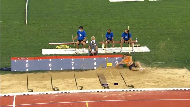 Men's Long Jump (Complete). Herculis. Diamond League. Stade Louis II, Monaco. July 9, 2021. смотреть онлайн