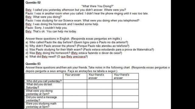 Vídeo 01- Apostila Mar/Abr - Inglês. (Simple Past, Past Continuous and English varieties) - 7º Ano смотреть онлайн