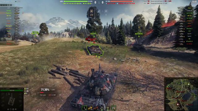 World of Tanks/Случайный бои/ Фарм/Х уровень смотреть онлайн