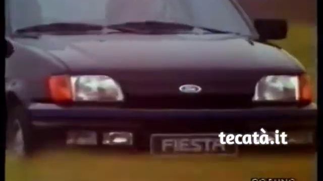 Spot 80-90: Ford Fiesta Injection XR2i con Alessandro Nannini (1990) | Tecatà.it смотреть онлайн