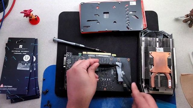 EVGA Geforce GTX 1650 SUPER Thermal pads and Thermal Paste Replacement смотреть онлайн