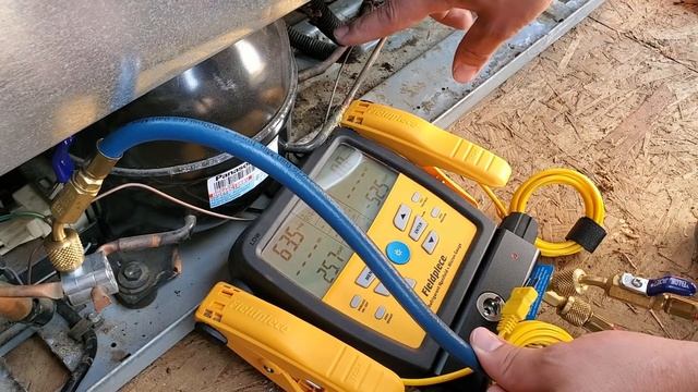 How To Recharge Freezer Or Refrigerator - Adding Refrigerant Or Freon To R134A  Appliance