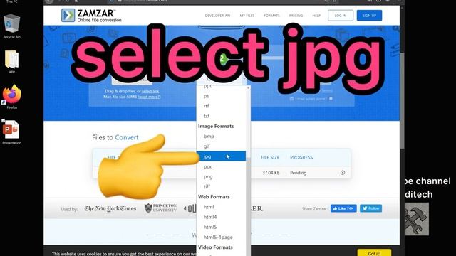 Convert PowerPoint To JPG Online For Free - PPT To JPG смотреть онлайн