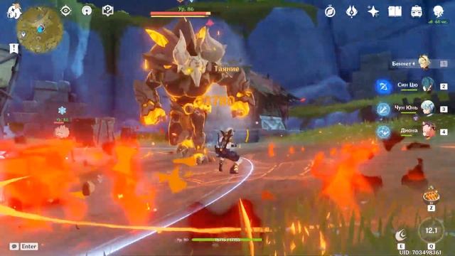 Беннет - Гайд. Лучший саппорт игры? Маст хев персонаж. Genshin Impact. смотреть онлайн