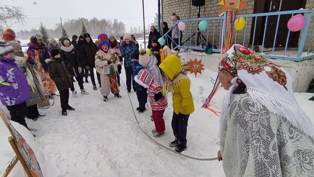 Широкая масленица в Новоберезовке смотреть онлайн