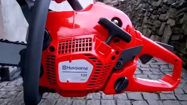 NEW Chain Saw Husqvarna 135 Mark II FIRSTSTART!!!