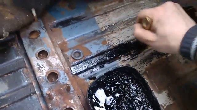 Гидроизоляция ВАЗ.Шумоизоляция. смотреть онлайн