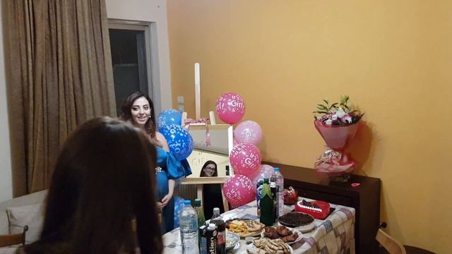 Христинын день рождения и объявление о поле ребенка!!!(1) смотреть онлайн