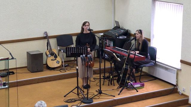 сестры Эмма и Лоредана - Красота Иисуса светись во мне | ц.Филадельфия | г.Герца смотреть онлайн
