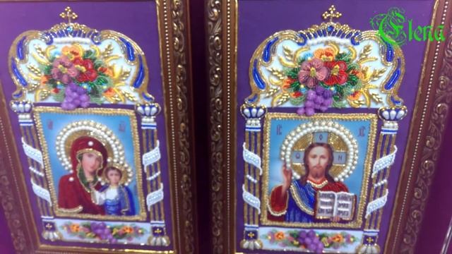 Выставка Формула рукоделия 2015.Новинка фирмы "Изящное рукоделие" - домашний иконостас. смотреть онлайн