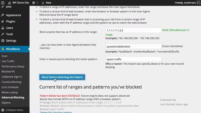 How to Use Advanced Blocking in Wordfence Security смотреть онлайн