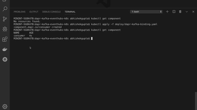 Using Kafka with Dapr on Kubernetes смотреть онлайн