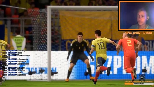 ? СТРИМ С ВЕБКОЙ / FIFA 18 РЕЖИМ WORLD CUP / ВЫИГРАЛ ЧМ ЗА СБОРНУЮ КОЛУМБИИ / Открываю паки смотреть онлайн