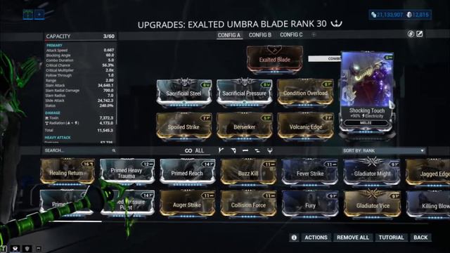 Warframe Guide: (OUTDATED CHECK INFO)Excalibur Umbra Chromatic Blade Best Build with Quality of Lif смотреть онлайн