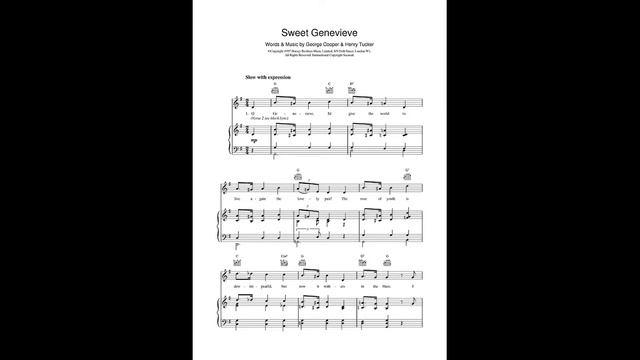 Sweet Genevieve смотреть онлайн