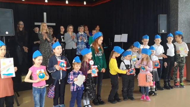 23.02.20. Поздравление с 23февраля, от сестер и детей. Церковь Нового Завета Усть—Илимск.