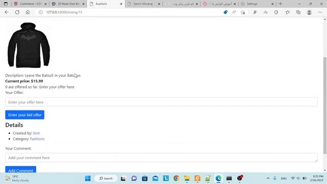 Project Commerce. Project 2 of CS50’s Web Programming with Python and JavaScript смотреть онлайн