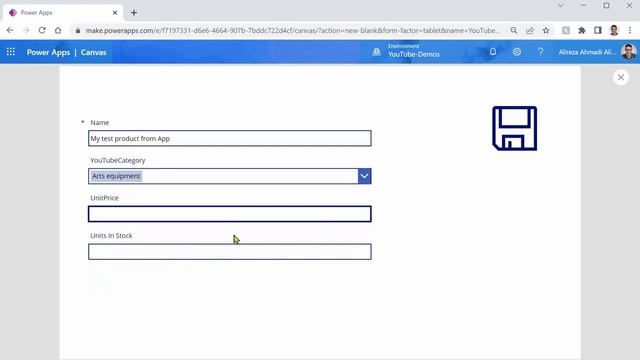 How to set default value to a Combo box in a PowerApps form смотреть онлайн
