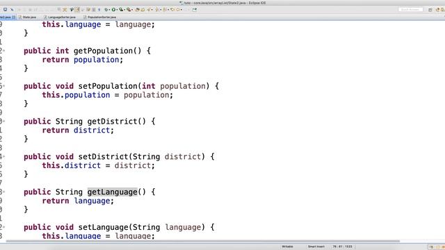 Comparator Using anonymous inner Class in Java Video-27 смотреть онлайн