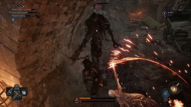 Lords Of The Fallen 2023 - Прохождение 20 - Все в огне и куче мобов.