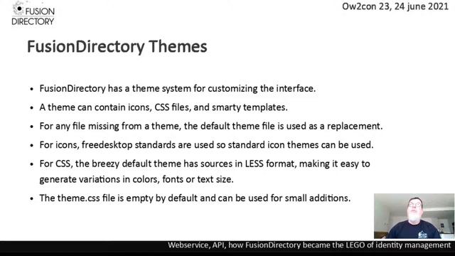 Webservice, API, how FusionDirectory became the LEGO of identity management смотреть онлайн