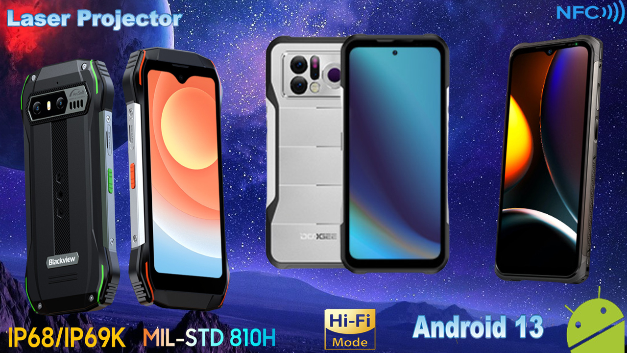 5 НОВЫХ ЗАЩИЩЕННЫХ СМАРТФОНОВ смотреть онлайн