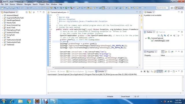 JavaCV tutorial demo:1 смотреть онлайн