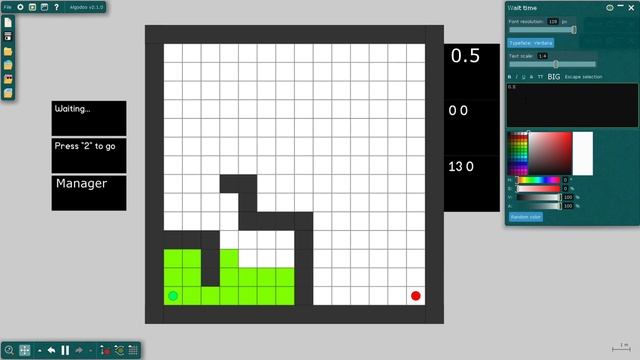 A* Pathfinding in Algodoo смотреть онлайн