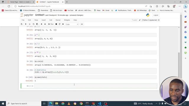 Day 75- 90 days of Analytics : Numpy Operations смотреть онлайн