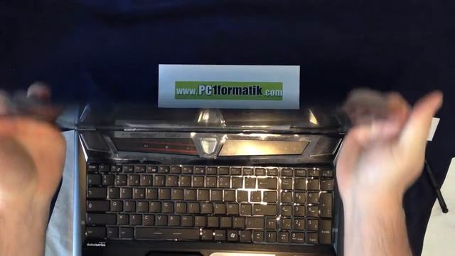 montage clavier GX60 GT60 GT70 GT780 (partie 2) смотреть онлайн