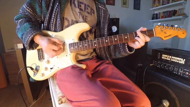 Fernandes Strat (Japan late 197x) + Ostap custom 10w head смотреть онлайн