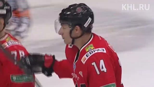 Salavat Yulaev @ Metallurg Nk 09/17/2014 Highlights / Металлург Нк - Салават Юлаев 3:2