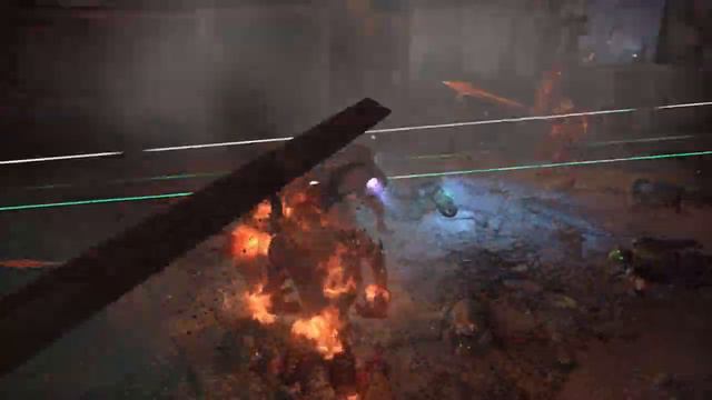 Blood Angels Veteran Squad vs Chaos - Warhammer 40K: Space Marine (Augmented Mod) смотреть онлайн