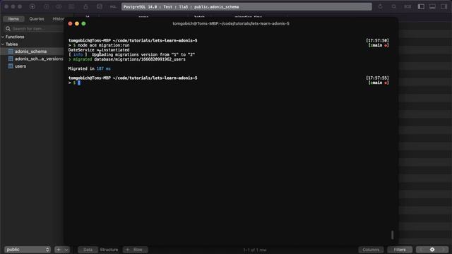 Let's Learn AdonisJS 5: Ep 5.1 - Migrations & Understanding the Flow of Migrations смотреть онлайн